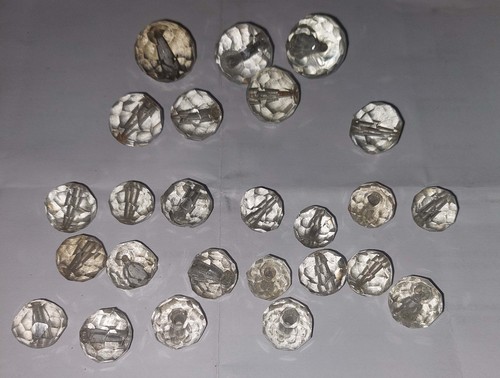Lot pampilles perles cristal - lot,
