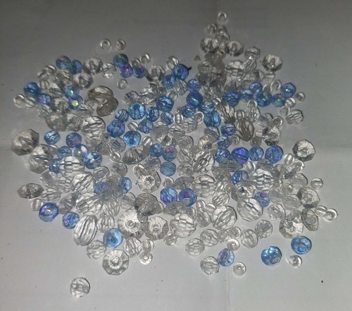 Lot pampilles perles cristal - lot,