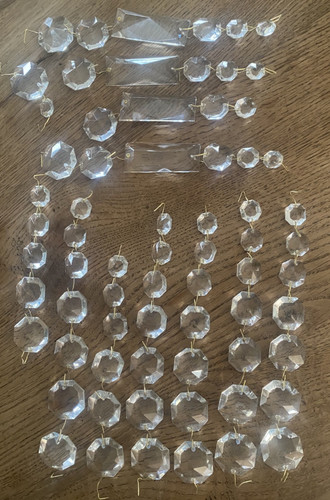 Lot pampilles verre - 68,
