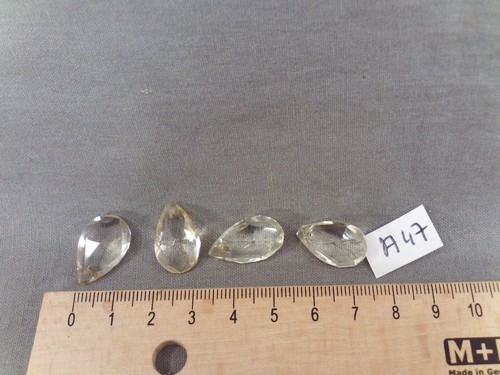 Pampilles lustre lot de 4 - pampilles,